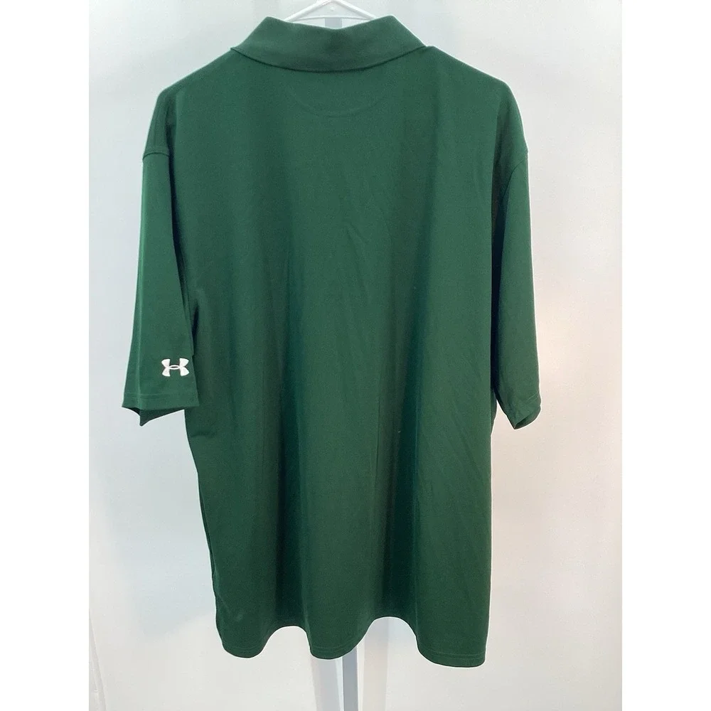 Mens Under Armour Marshall University Football short sleeved performance polo XL